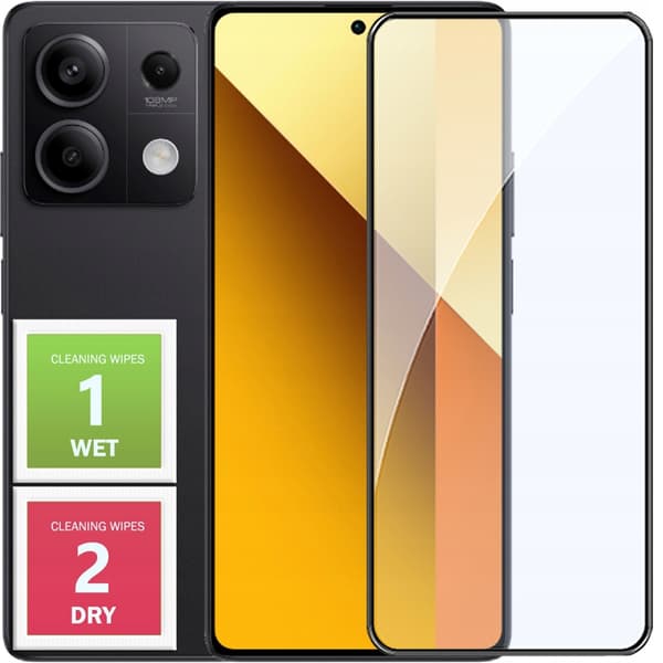 Härdat glas för XIAOMI REDMI NOTE 13 5G helskärmstäckning 5D-glas