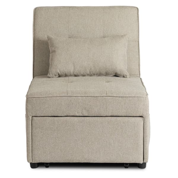 IBERIS Lænestol 67 cm Beige Polstret Moderne