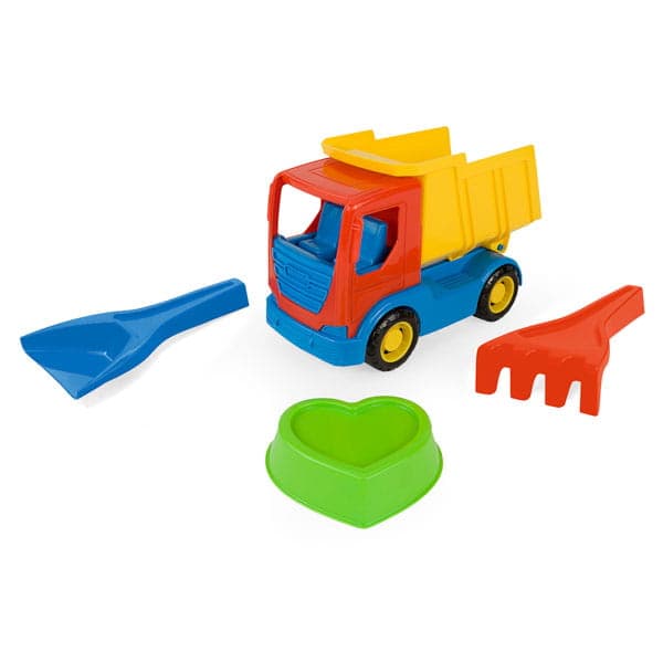 Tech Truck Tipper med Sandtilbehør 70421