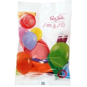 Pastelfarvede balloner 23 cm 6 stk.