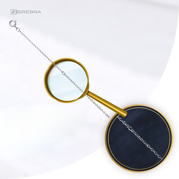 Sølv armbåndskædeforlænger 6cm universal sølv pr 925