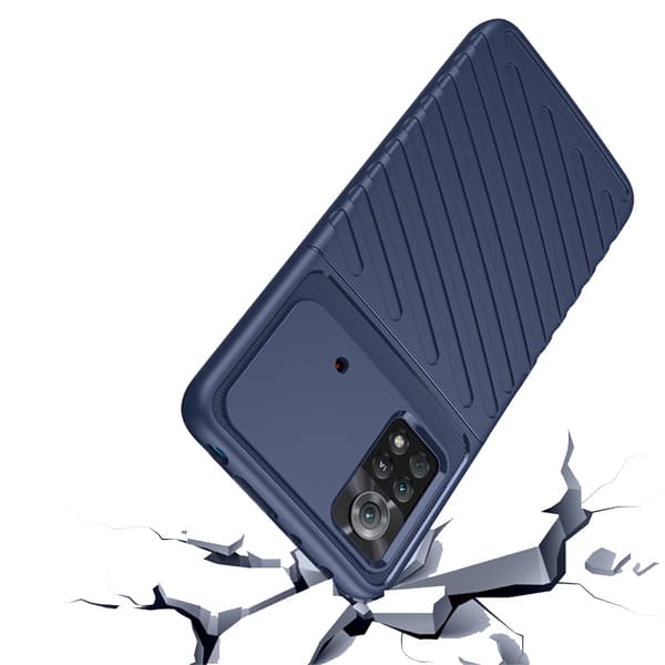 Etui til Xiaomi Poco X4 Pro 5G, Thunder, blå
