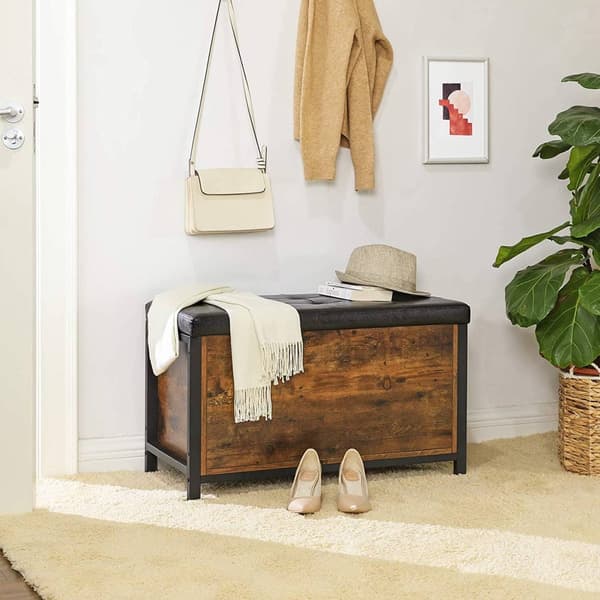 Bänk med låda och LOFT-sits