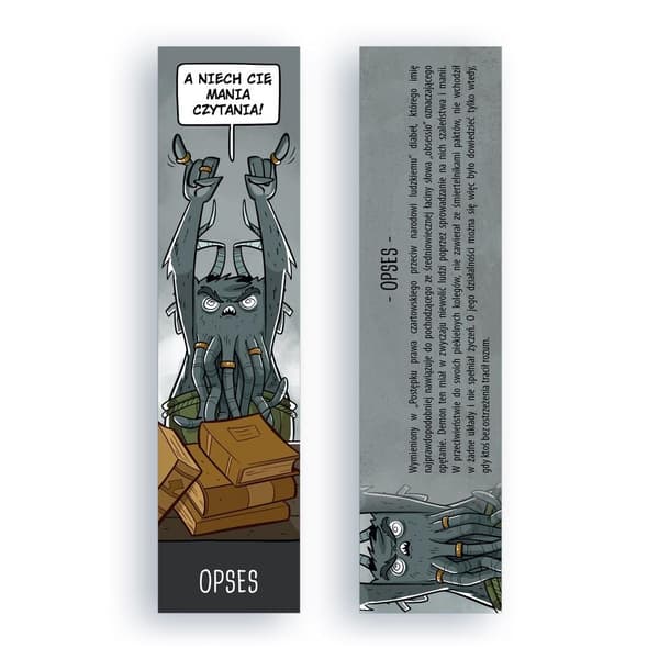 Kartongbokmärke - Opse