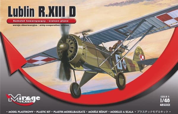 Medföljande flygplan "LUBLIN R.XIII D"