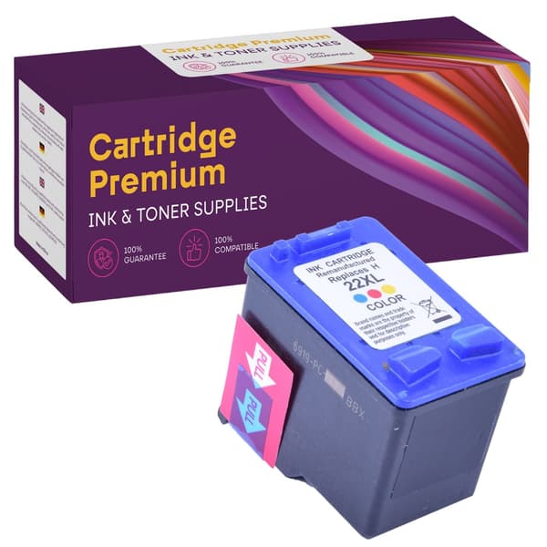 Muste HP GP-H22XL GP -laitteeseen