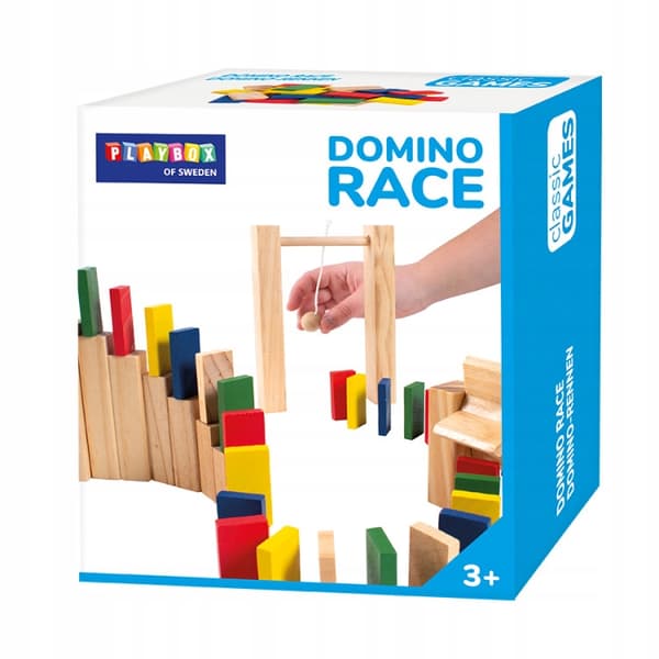 Domino Träklossar 213 bitar 3+ 6320025