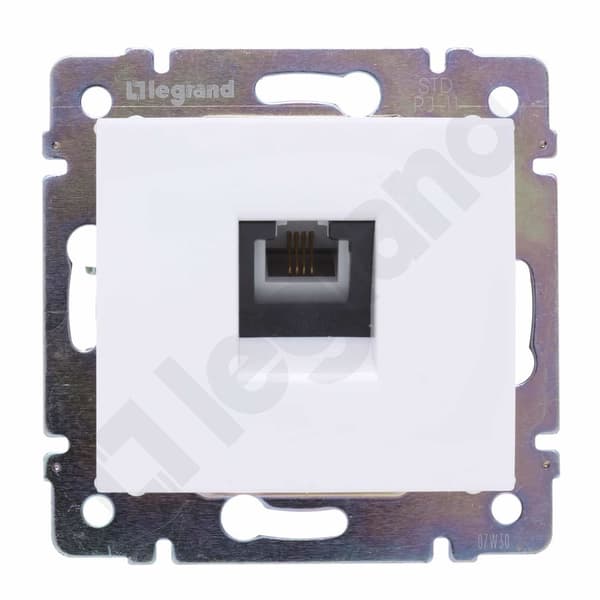 Telefonstik 1xRJ12 hvid Valena