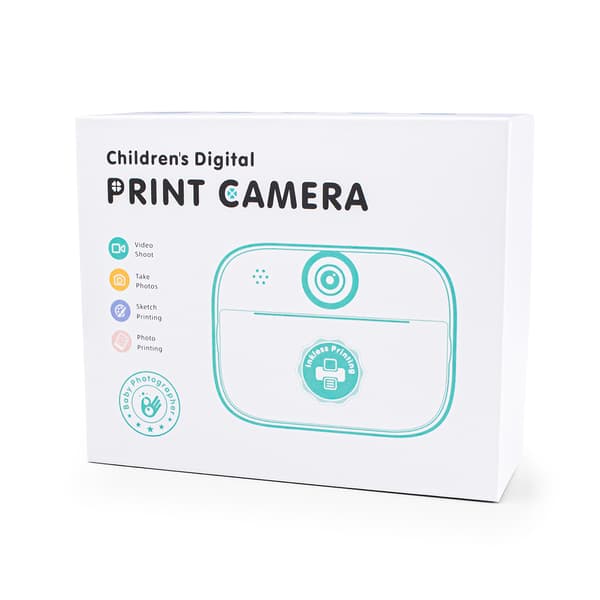 Mini termisk printer med kamera og videokamera HURC10R - pink