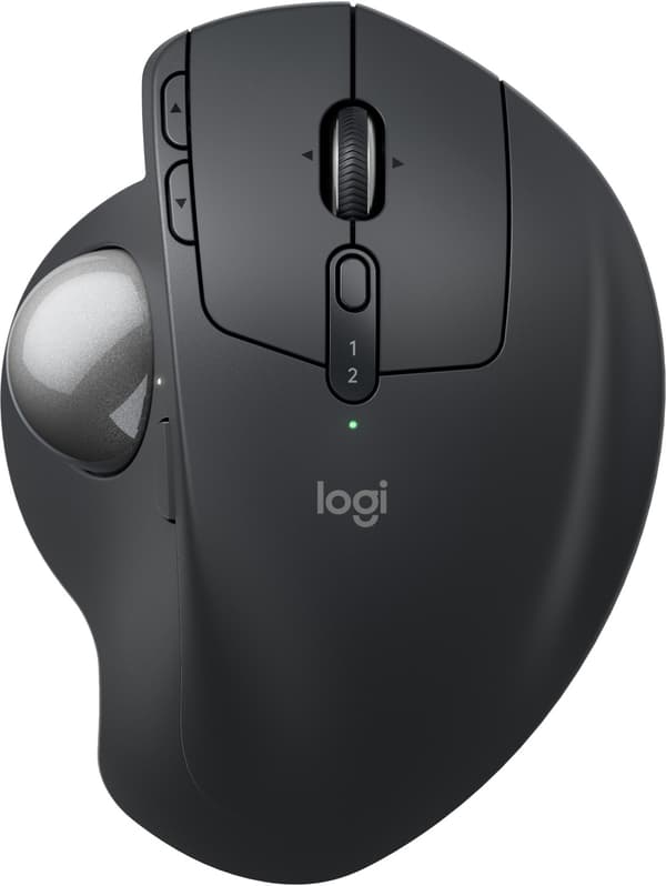 Logitech MX ERGO S trådlös grafitmus