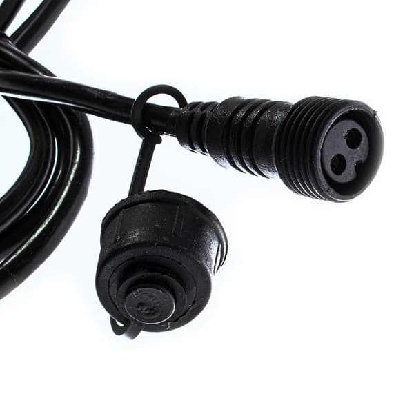 Havegirlande 10m E27 Sort IP44