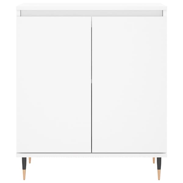 vidaXL kommode, hvid, 60x35x70 cm, træbaseret materiale