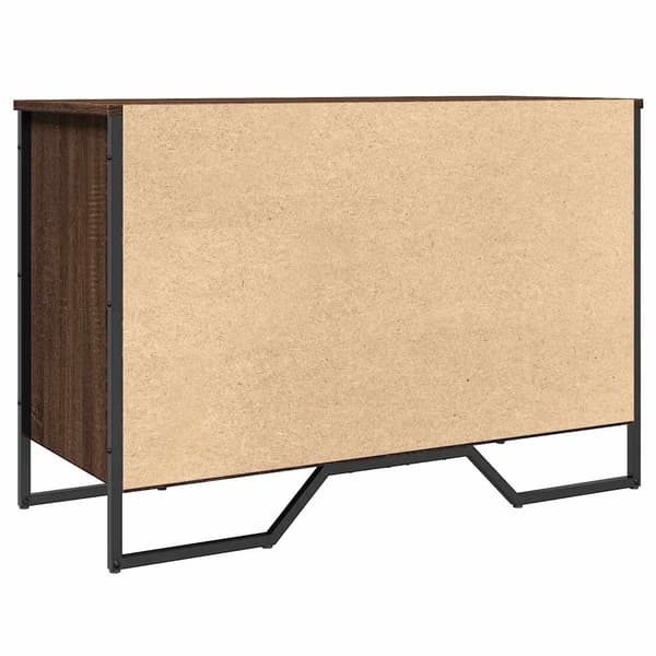 vidaXL skoskab brunt egetræ 90x38x61,5 cm