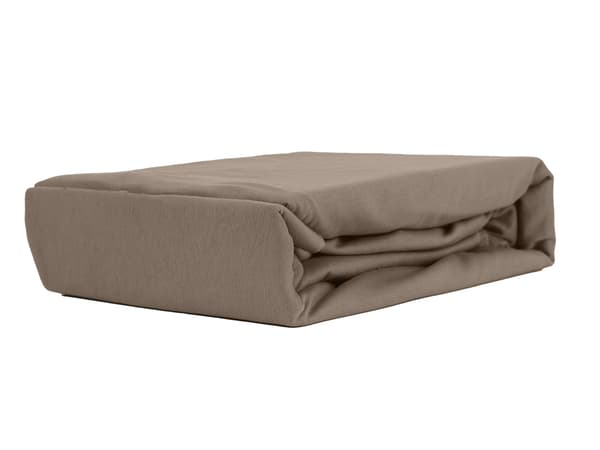 DRAGANLAKAN JERSEY VIP SIDE 30CM BOMULL CAPPUCINO 100x210