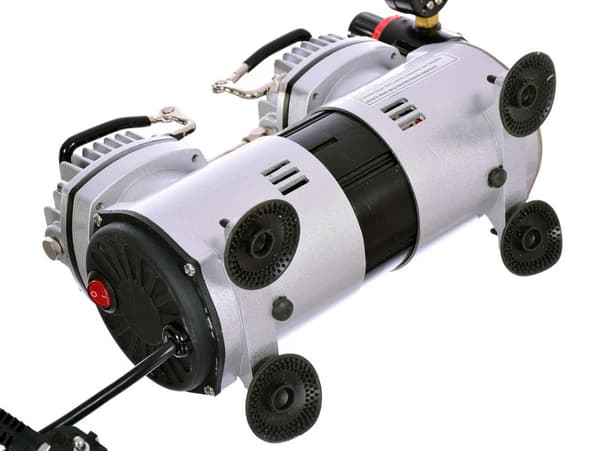 EFFEKTIV TOSTEMPELS KOMPRESSOR TIL AIRBRUSH 2 STEMPLE 40L/MIN AUTO STOP