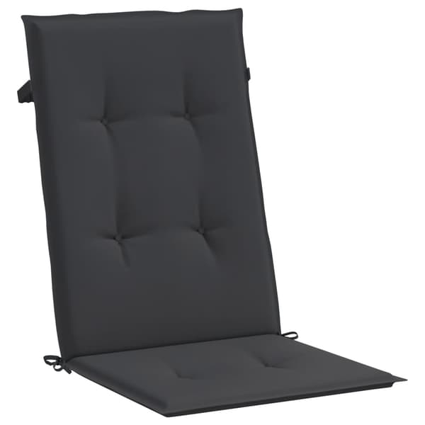 vidaXL havehynder, 6 stk., sort, 120x50x3 cm