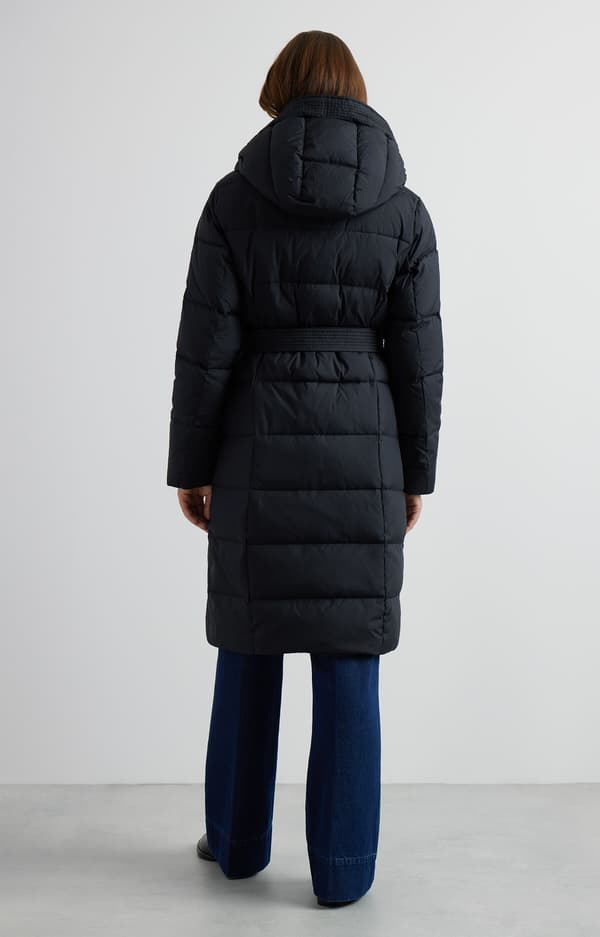 Quiltet dunfrakke 34