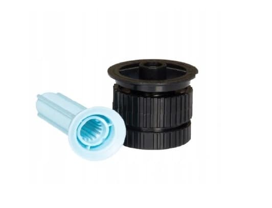 HE-VAN 15 sprinklerdyse, sort, justerbar, 3,4-4,6 m
