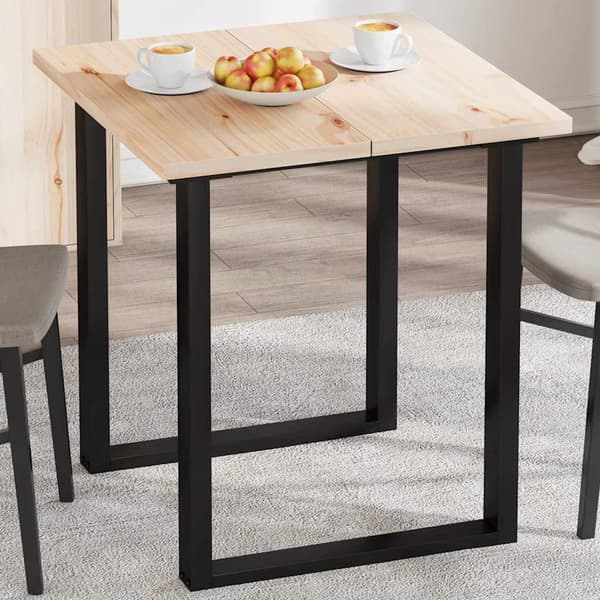 vidaXL Bordsskivor, 2 st, 70x35x2,5 cm, Rektangulära, Furu