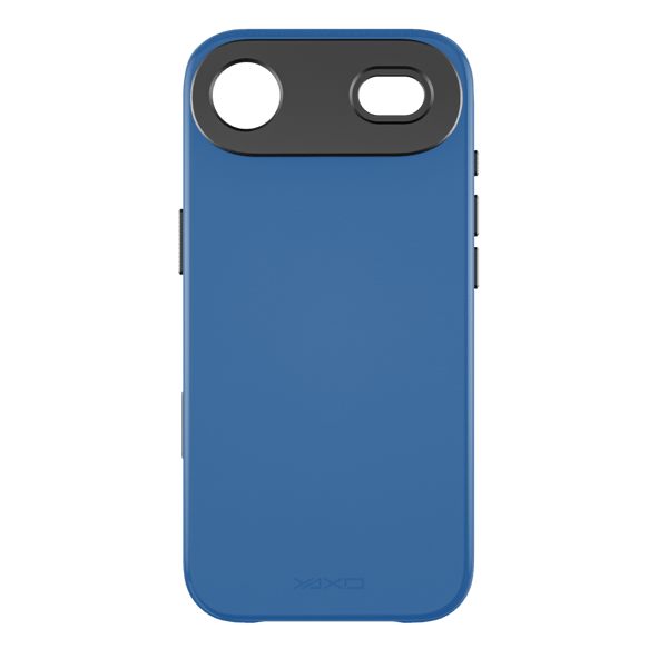 Yaxo Læder Gear Slim Cover MagSafe iPhone 17 Pro Elektrisk Blå