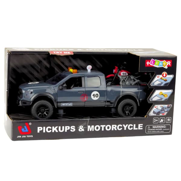 Pickup med motorljus låter grått 1:12