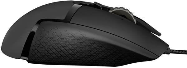 Logitech G502 Gaming Hero USB RGB-mus Svart (910-005471)