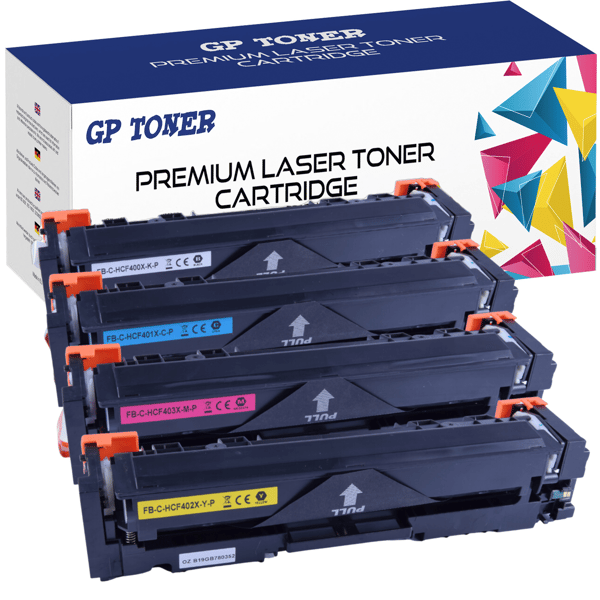 4x toner til HP GP-H404X CMYK GP