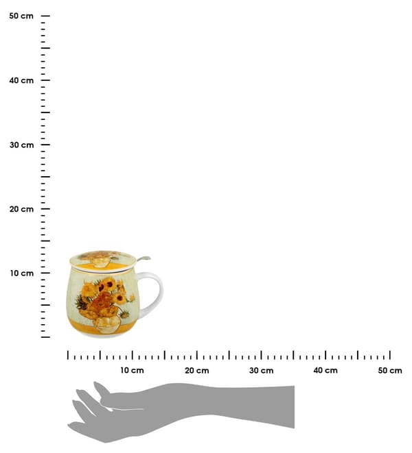 Van Gogh Solsikker Teinfuser Krus