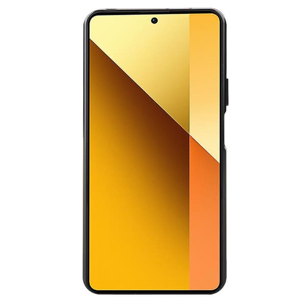 Etui til Xiaomi Redmi Note 13 5G, Magnetisk Dobbelt Glas, Sort