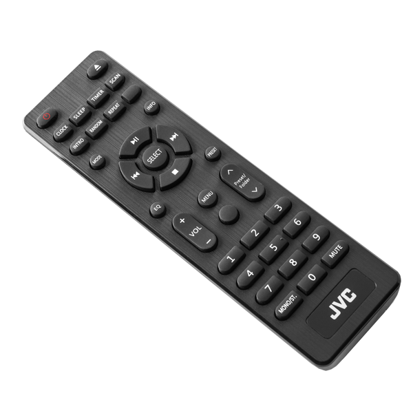 JVC Allt-i-ett-set RD-E861B-DAB DAB+ Bluetooth CD USB 2×5 W