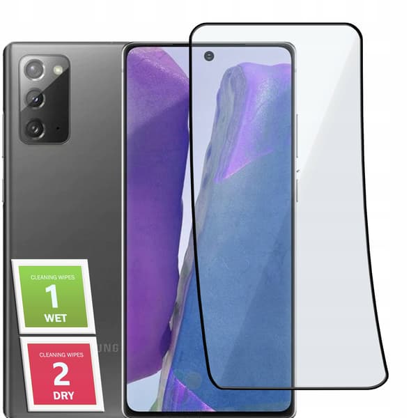 HYBRIDGLAS TIL SAMSUNG NOTE 20 FULDSKÆRM KERAMISK 9D