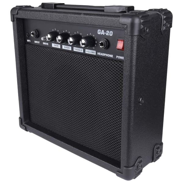 V-TONE EAG SET BK elektro-akustisk guitar + guitarforstærker sæt sort