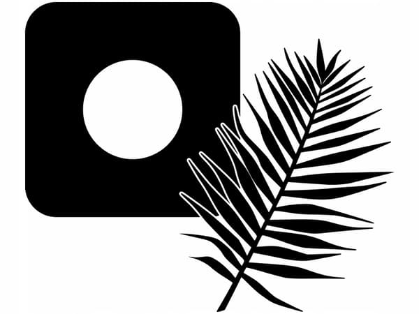 Suojaava tarra kytkimelle - palmunlehti