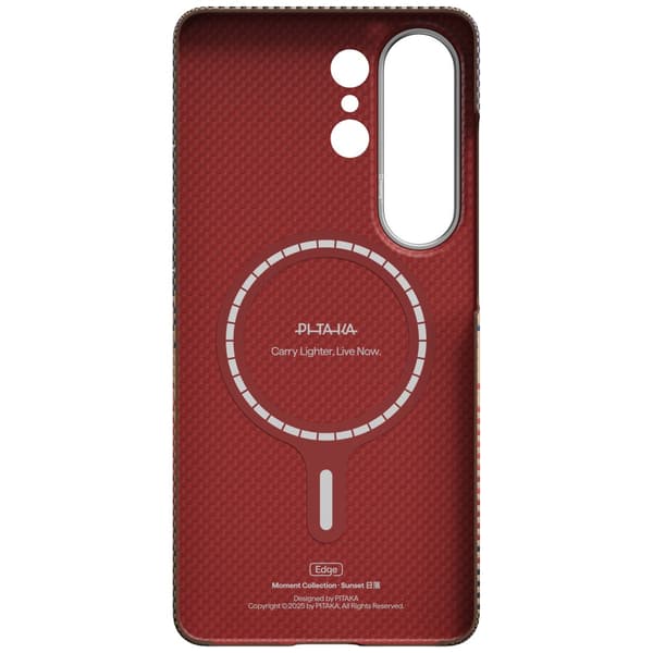 PITAKA Edge Case MagSafe-etui til Samsung Galaxy S26 Ultra sunset