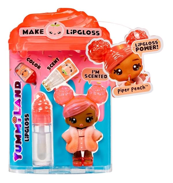 Yummiland Lipgloss Dukke - Piper Peach