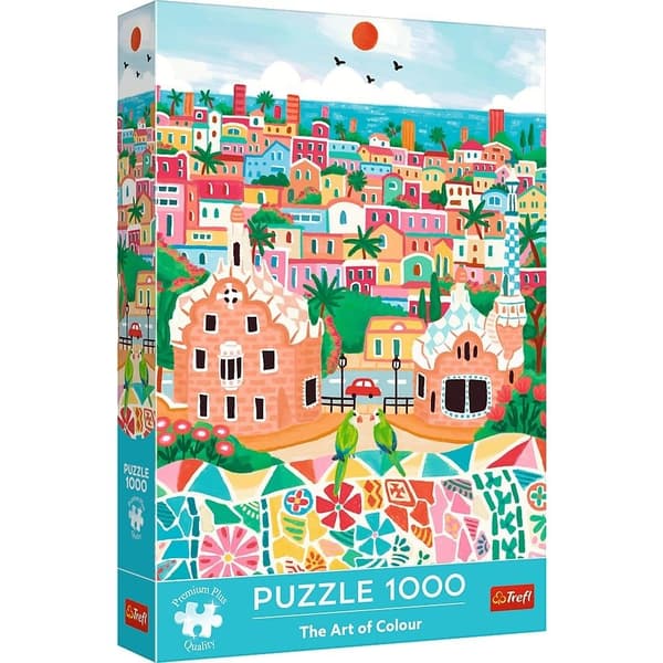 Puslespil 1000 Barcelona, Spanien TREFL