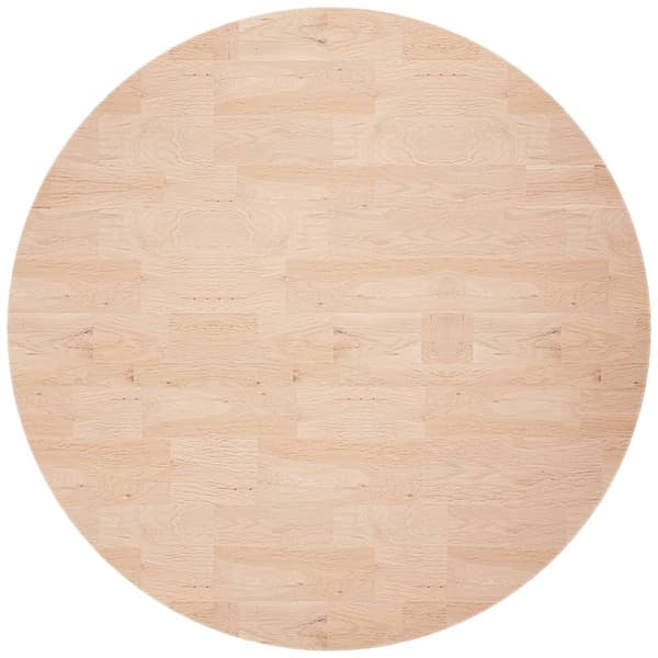 vidaXL rund bordplade Ø60x4 cm rå egetræ