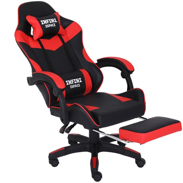 INFINITE SPACE gamingstol Svart/Röd