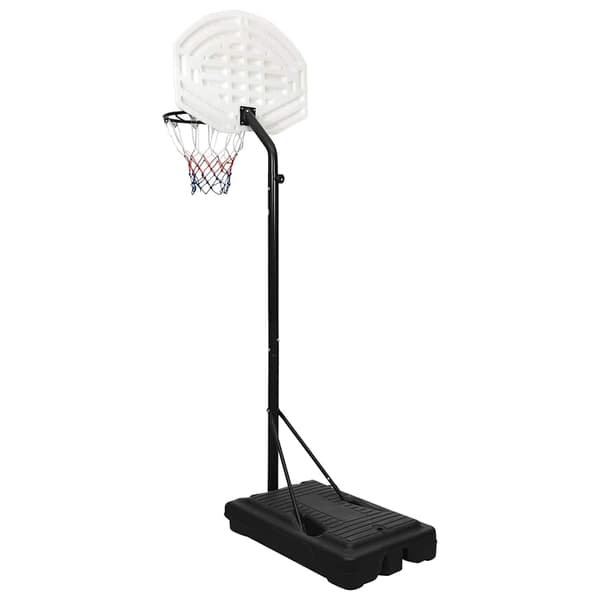 vidaXL Basketställ vit 237-307 cm polyeten