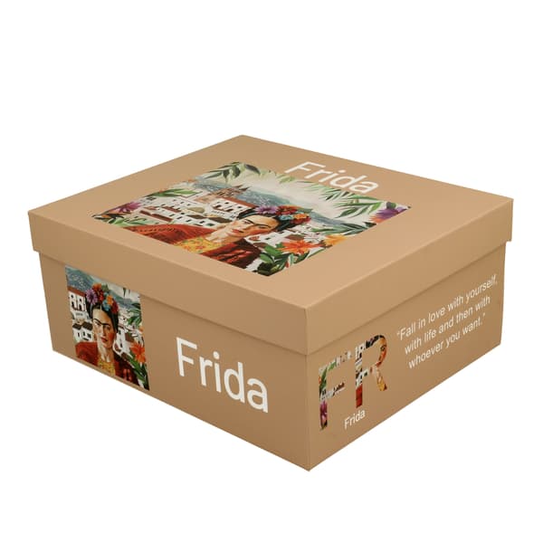 Sæt med 2 mexicanske kunst Frida 270 kopper