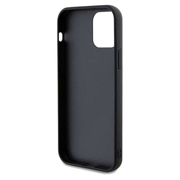 Guess Sequin Script Metallskal till iPhone 12/12 Pro, Svart