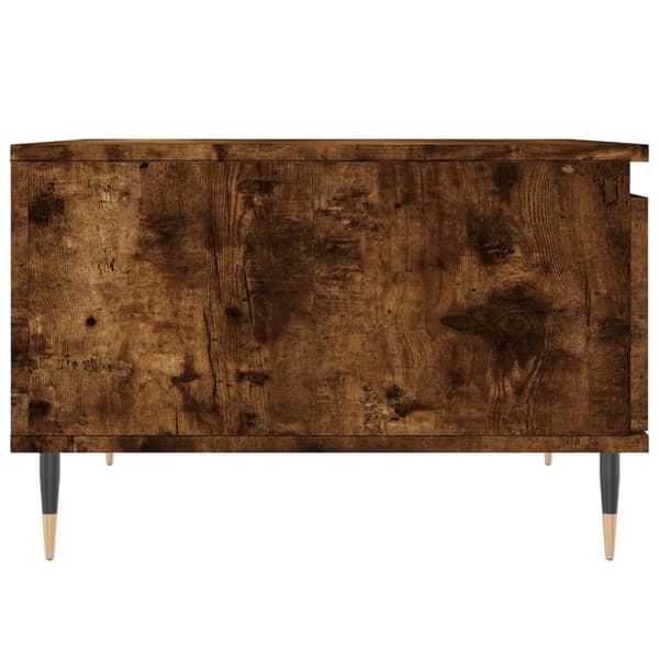 vidaXL sofabord røget eg 55x55x36,5 cm