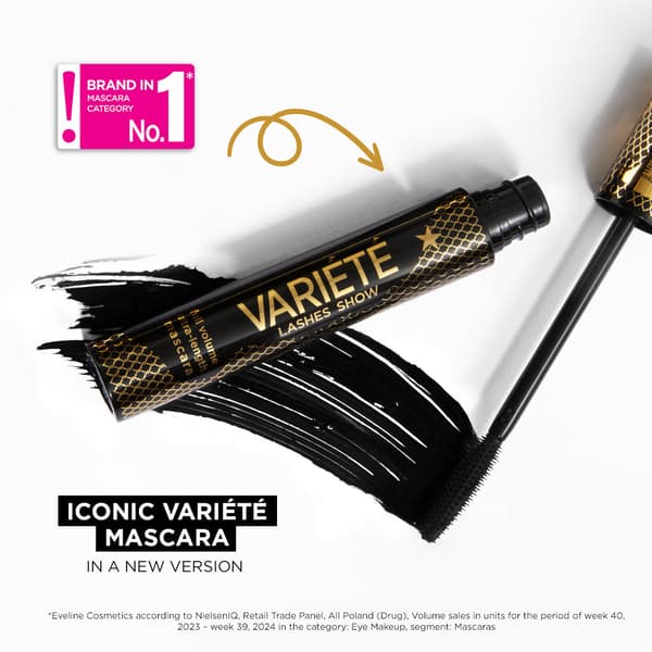 Ekstrem sort volumen og forlængende mascara