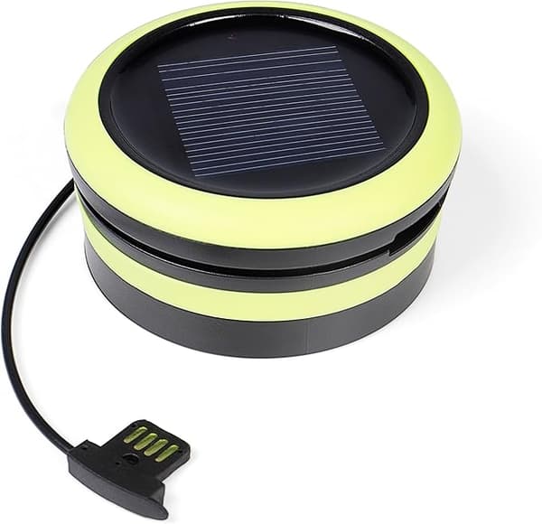 Gregster Transparent Flaske M 600 ml SOLAR LED