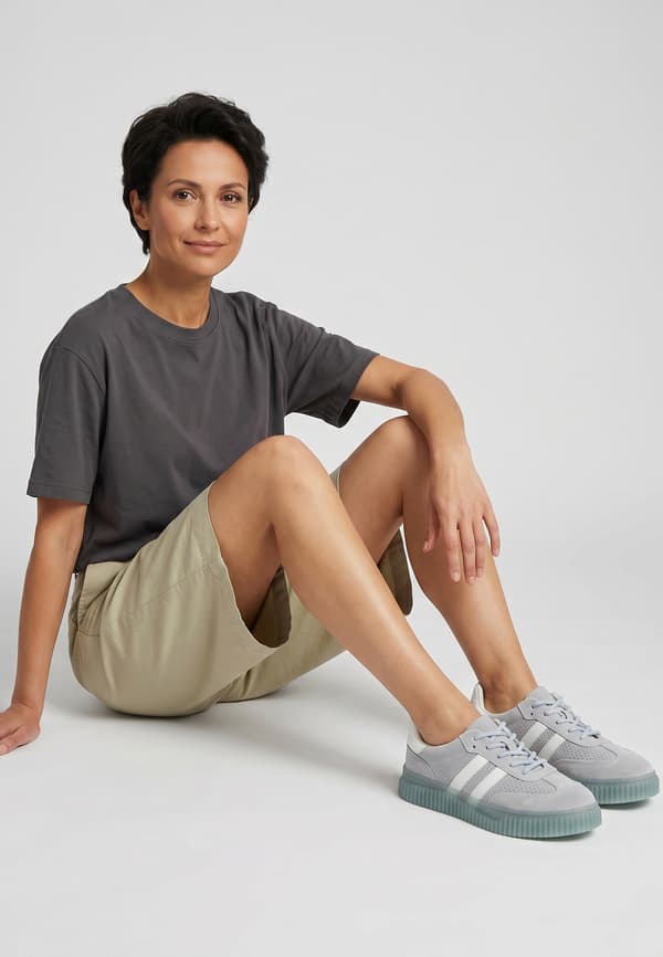 Blå perforerade mockasneakers Blå perforerade mockasneakers 38