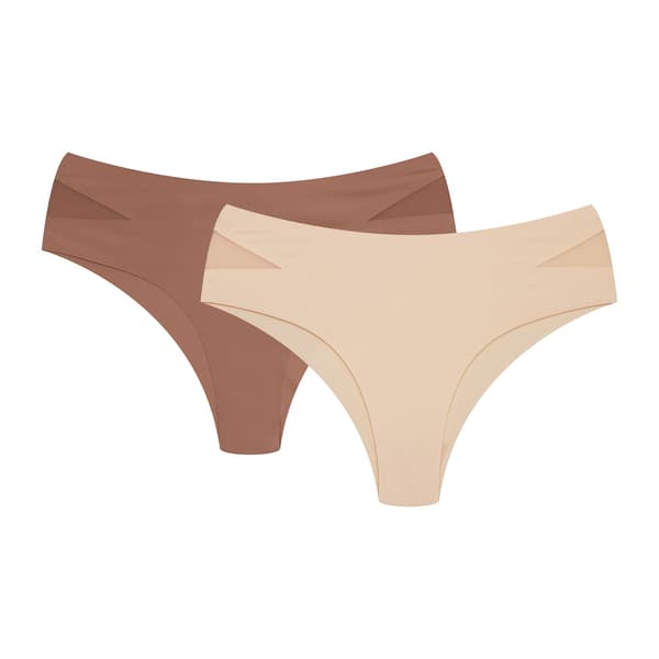 Finau 2-pack Henderson trosor | beige, brun S