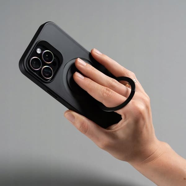 3MK Smoke Case Mag&Stand-etui til Galaxy S25+
