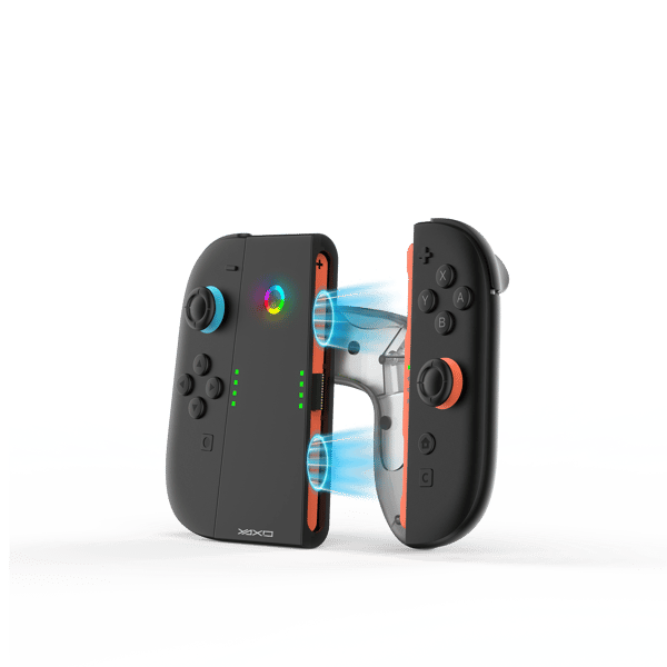 Yaxo Joy-Con Thumbstick SÆT til NS2 Techno Sort
