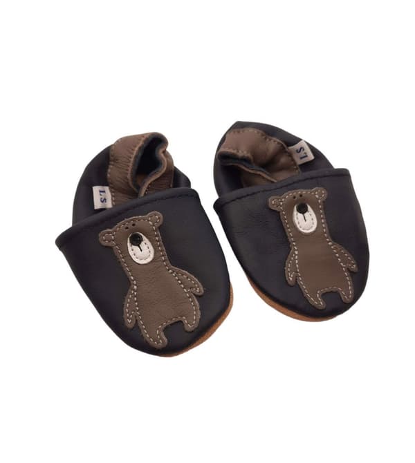 Baby hjemmesko første sko TEDDY BEAR 0-6M