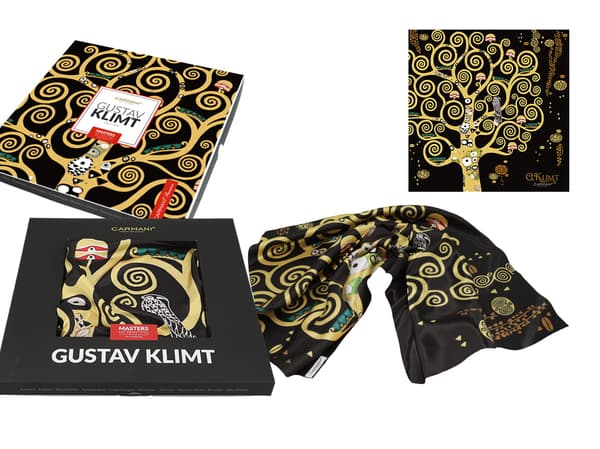 Halsduk - G. Klimt. Livets träd (carmani)
